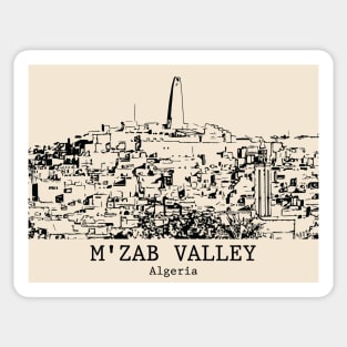 M'Zab Valley - Algeria Sticker